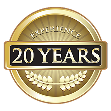 20 Years Experience